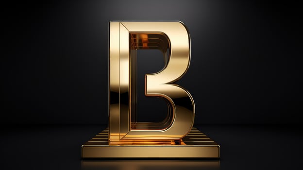 design gold 3d font photo