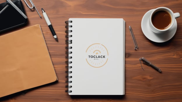 spiral book mockups photo