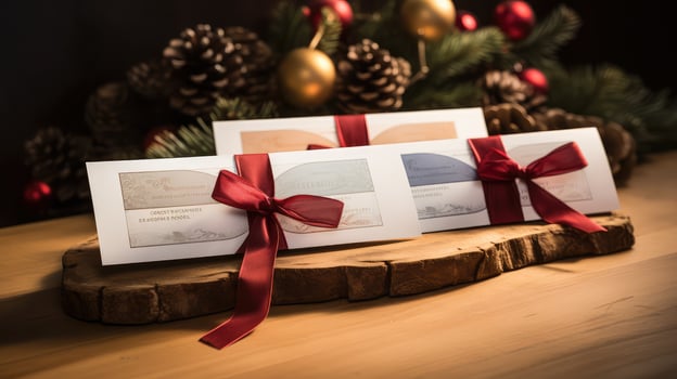 certificate holiday gift certificates photo