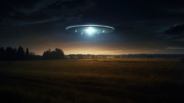 spacecraft alien ufo photo