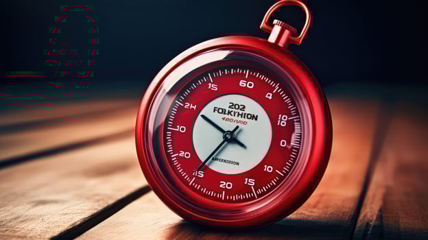 design 20 minute timer red photo