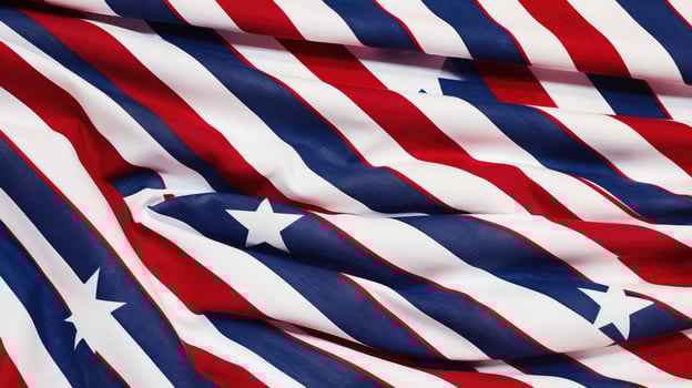 stars red white blue pattern photo