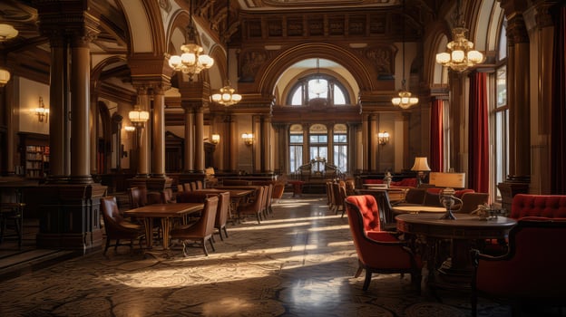 antique building interior government photo