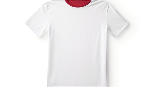 crewneck white tshirt template photo
