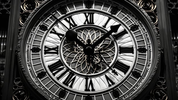 clock black watermelon photo