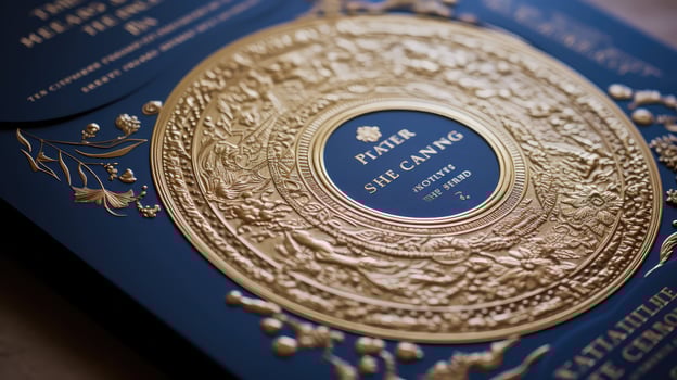 design gold foil photo