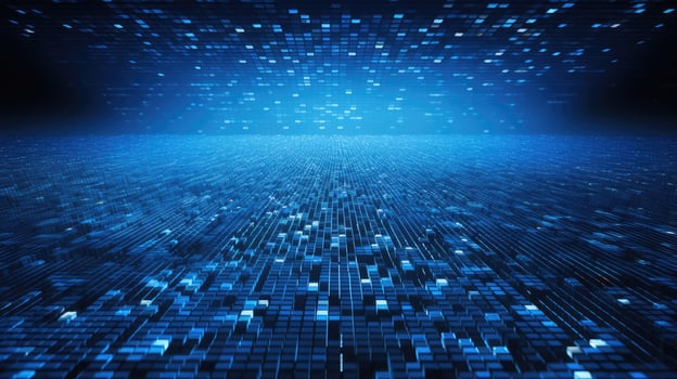vibrant blue texture technology photo