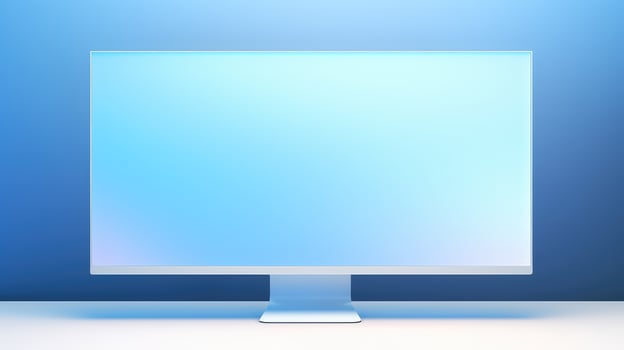 background baby blue gradient photo
