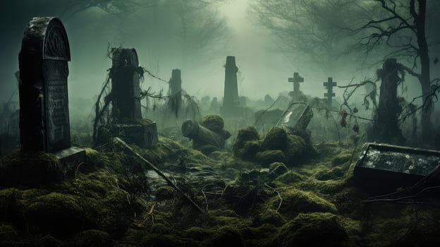 graveyard background abstract business photo