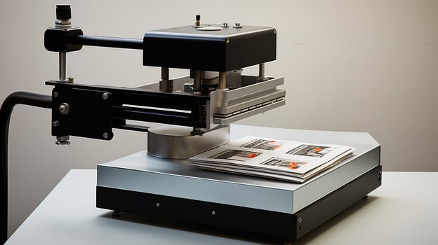 electric book press photo
