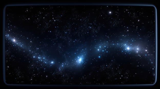 universe computer screen black photo