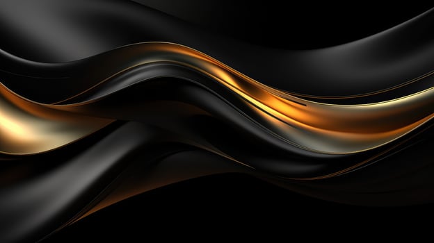 opulence black and gold abstract background photo