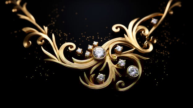 detailing swirls gold photo