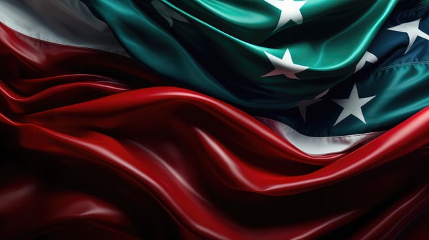 american modern green background photo
