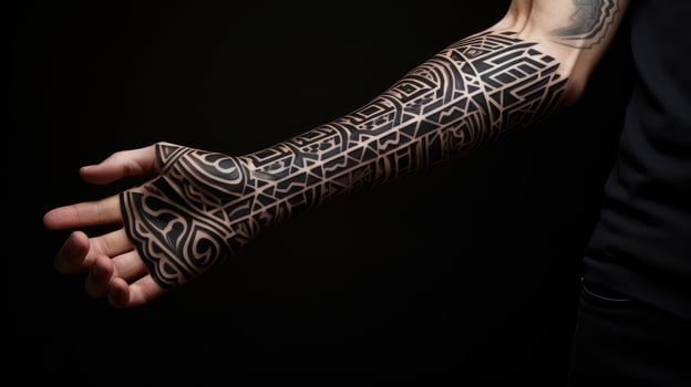 bold black work photo