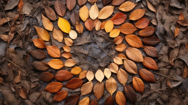 floor elm leaves photo