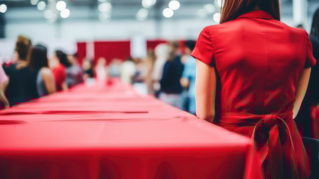 employment hiring red photo