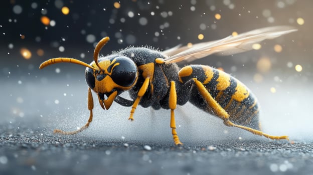 an insect with a stinger photo