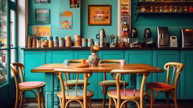 eclectic bar table photo