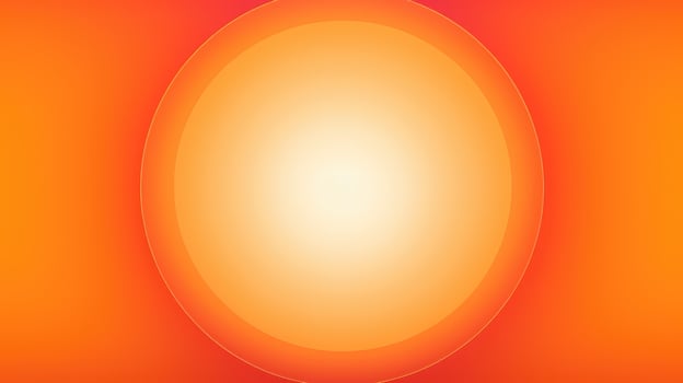 centered orange circle background photo