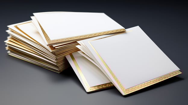 elegance gold edging photo