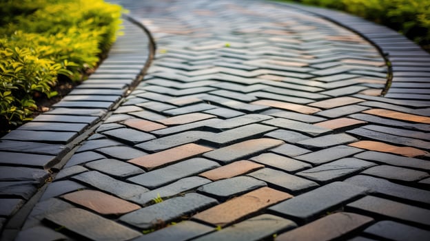 visual stone brick texture photo
