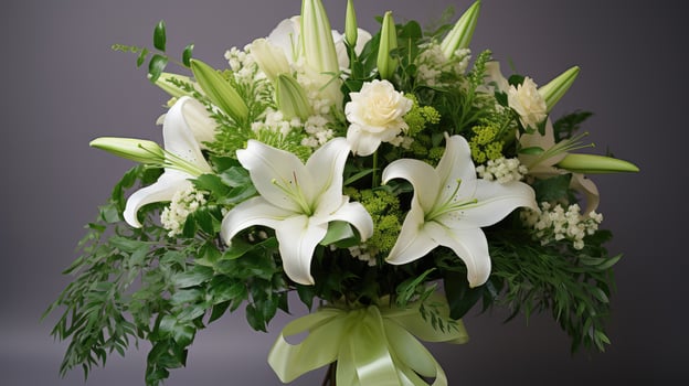 hydrangeas green and white flowers photo