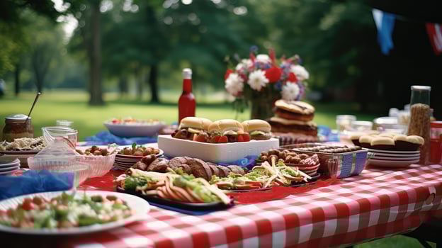 celebration picnic table picnic photo