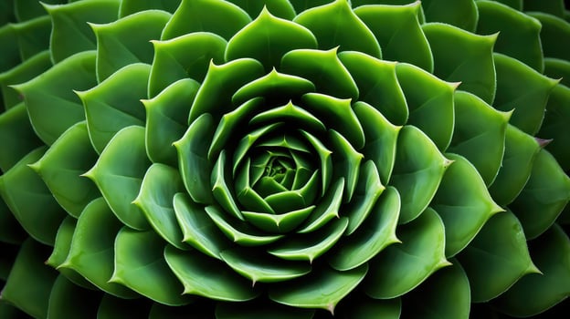 spiral patterns green photo
