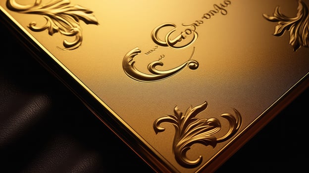 cursive gold typekit photo
