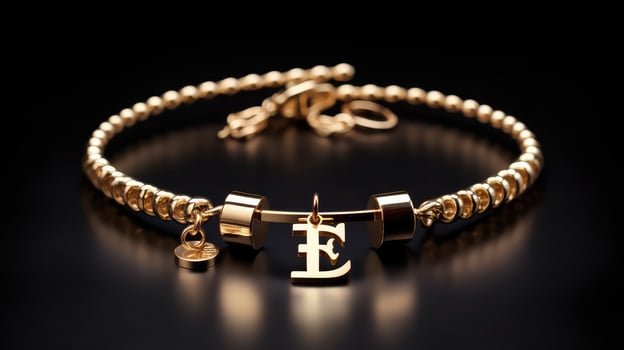 letter alphabet gold photo