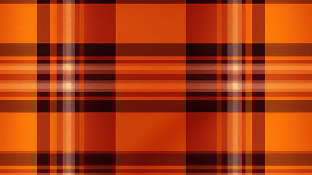 intersecting orange plaid background photo