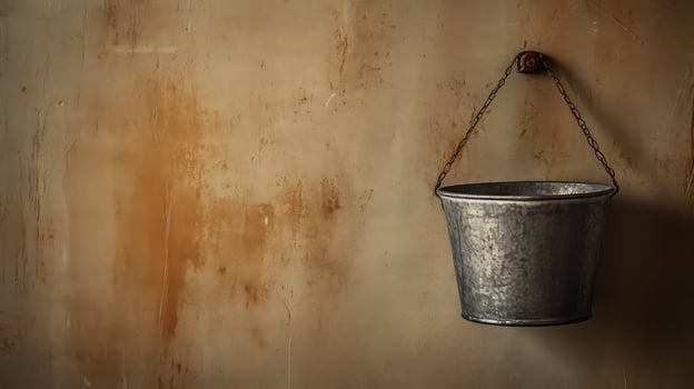 vintage metal cup photo