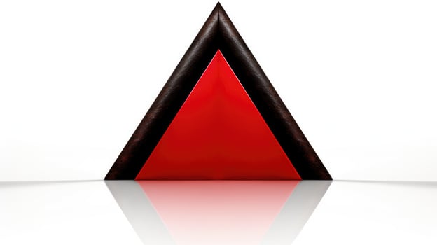 intersection road triangle photo