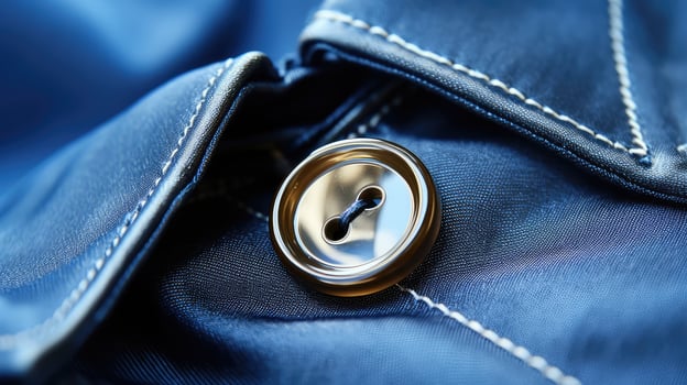 denim buttons blue photo