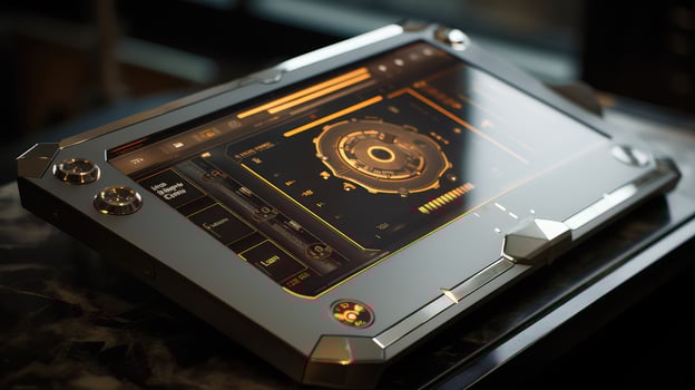 interface metal ui photo