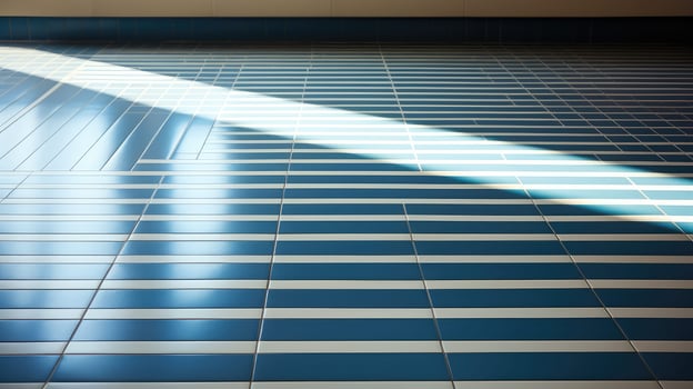 ceramic blue linear photo