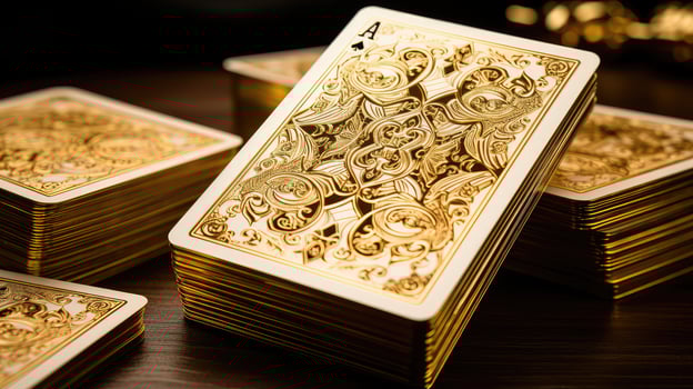 cards gold ace photo
