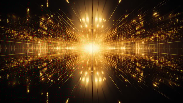 symmetrical gold sparkes photo
