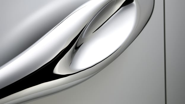 modern door handle hand photo