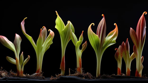 petals lily plant photo