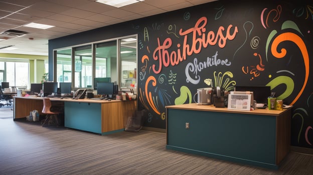 paint office hours sign photo