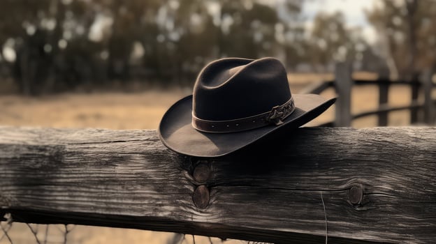 cowboy black person on social media photo