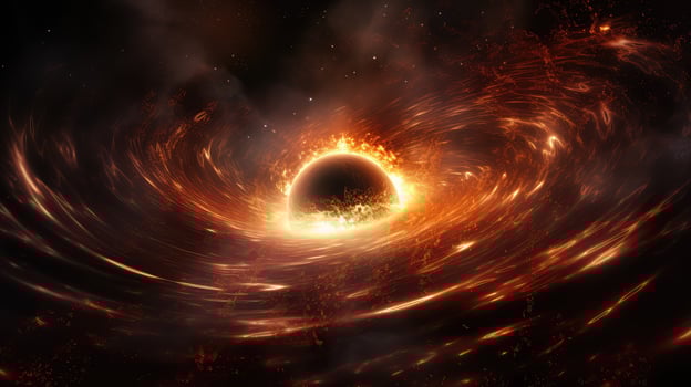 jets black hole space photo