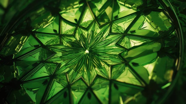 patterns geometric green photo