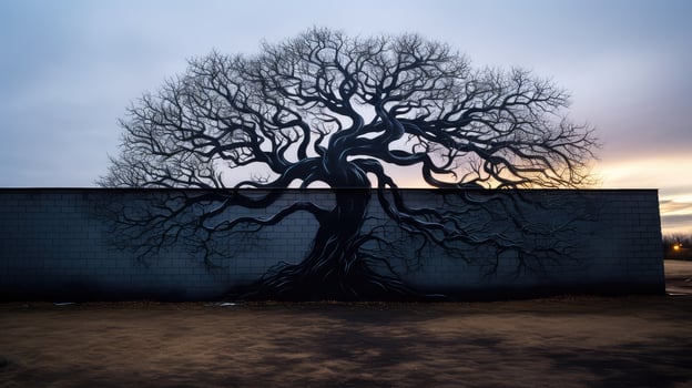 spraypaint black graffiti photo