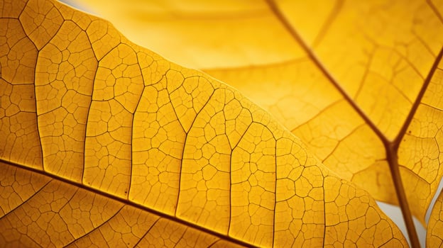 close autumn yellow trees photo