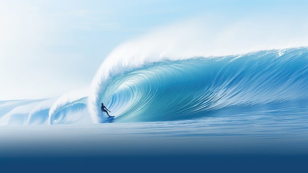 water blue wave background photo