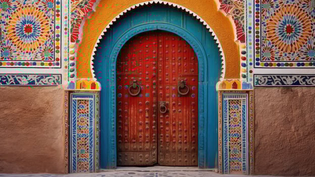 craftsmanship door painting photo