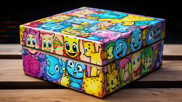 movie cartoon gift box photo